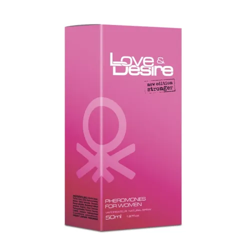 love & desire shs feromony damskie 50 ml - owocowo-kwiatowy aromat na Arena.pl