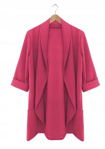 Marynarka damska żakiet NARZUTKA elegancka model MIA damska BEŻOWY na Arena.pl