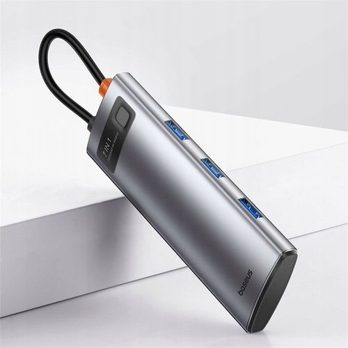 Hub BASEUS Metal Gleam BS-OH146 7w1 Typ-C 100W na Arena.pl