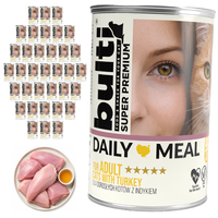 BULTI Daily Meal Adult mokra karma dla kota dorosłego Indyk 36x400g