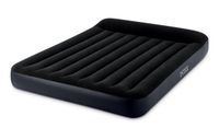 Materac dmuchany Intex do spania dwuosobowy 203 x 152 cm czarny