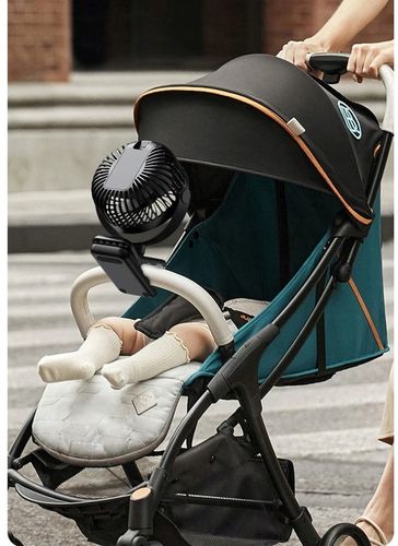 WENTYLATOR BIURKOWY WIATRAK PRZENOŚNY USB KLIPS AKUMULATOR 2400mAh 4 na Arena.pl