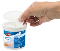 TRIXIE Nakładki na palec mokre do czyszczenia zębów psa kota królika 50 szt