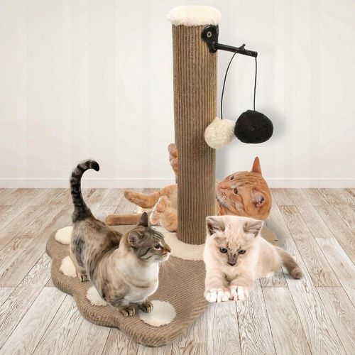 DRAPAK DLA KOTA DOMEK LEGOWISKO SŁUPEK + ZABAWKA na Arena.pl