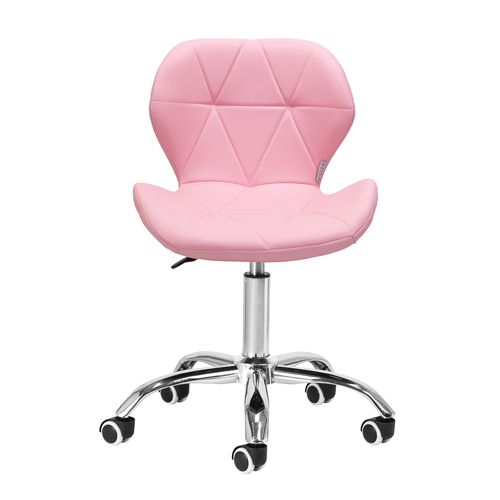 Taboret kosmetyczny QS-06 różowy na Arena.pl