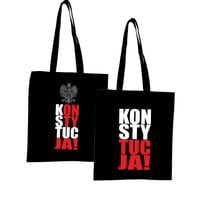 Torba z nadrukiem napis PREZENT KONSTYTUCJA ORZEŁ