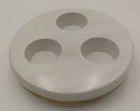 świecznik ceramiczny  na 3-tea light