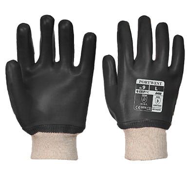 A400 bl PORTWEST rękawice robocze pcv ściągacz -XL zdjęcie 1