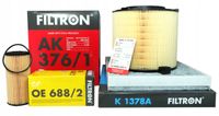 2X FILTRON ZESTAW KOMPLET FILTRÓW AUDI A4 B9 A5 Q5 2.0 Tfsi 249 252KM 2015-
