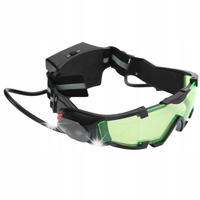 LED GOGLE OKULARY NOKTOWIZYJNE Z REGULOWANYMI