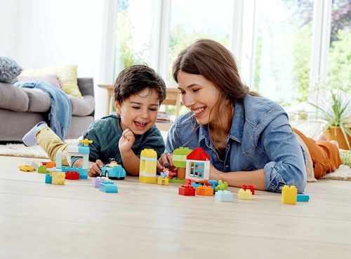 KLOCKI LEGO DUPLO DUŻE PUDEŁKO Z KLOCKAMI XXL PREZENT DLA 2,3,4 LATKA na Arena.pl