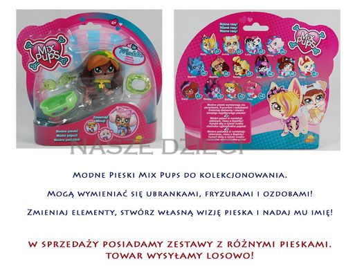 MODNE PIESKI MIX PUPS 92000 ZES. POJEDYNCZY na Arena.pl