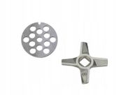 Sitko 8-10 + nożyk dwustronny do maszynki SMAPP ZELMOTOR - NIERDZEWNE!