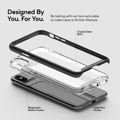 Caseology Skyfall - Etui do iPhone Xs Max (czarne) na Arena.pl