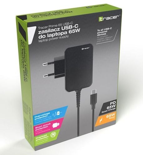 Zasilacz TRACER Prime 65W USB-C na Arena.pl