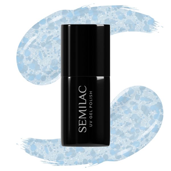 SEMILAC Lakier hybrydowy 493 Bubble Gum 7ml zdjęcie 1
