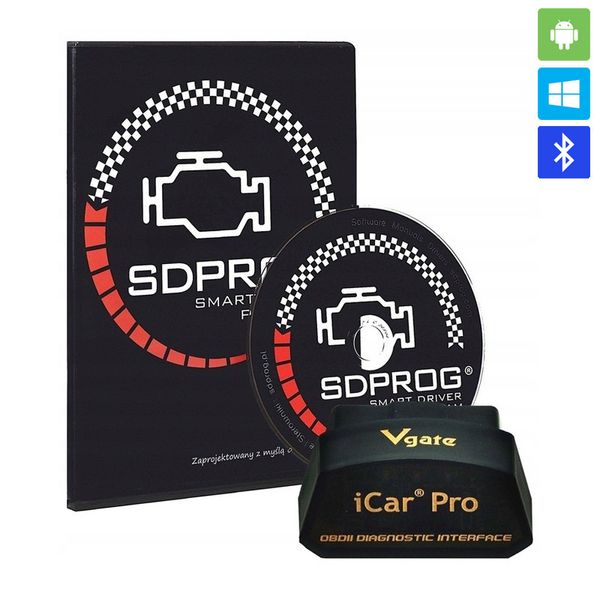 Program SDPROG Interfejs iCar PRO BT3.0 3.0 ELM327 zdjęcie 2