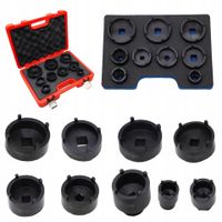 Zestaw Kluczy Nasadek Nakrętek Rowkowych Wieńcowych Sworzni KM4-KM12