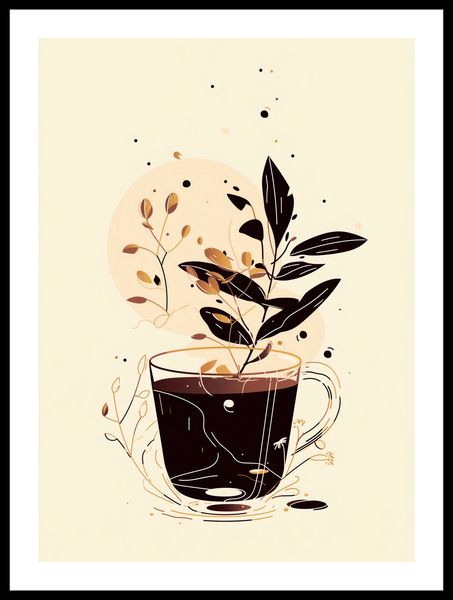 Plakat 39,5x55cm Jesienna Donica zdjęcie 3