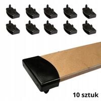 Uchwyt kieszeń mocowanie listwy sprężynującej do ramy łóżka zestaw 10