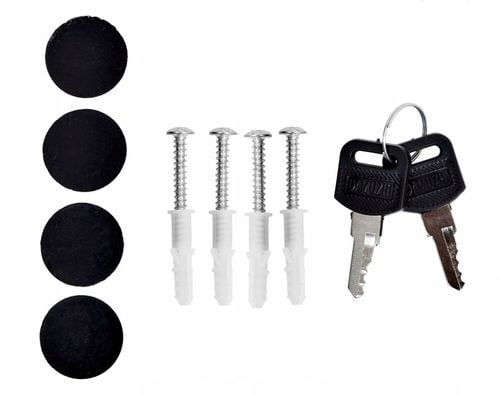 SKRZYNKA POCZTOWA NA LISTY POCZTĘ ULOTKI ANTRACYT NA KLUCZYK STALOWA na Arena.pl