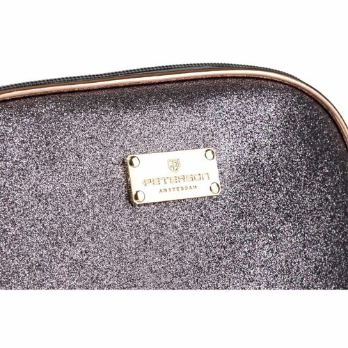 elegancka kosmetyczka podróżna na suwak - peterson na Arena.pl