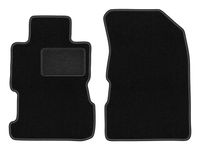 Dywaniki przednie welurowe do: Honda Civic VII 2001-2005 sedan czarne