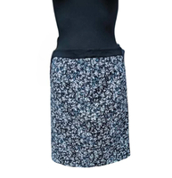 Spódnica Midi Biała 38 Wygodna Stylowa Przewiewna Na Lato Codzienna