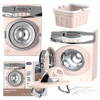 PRALKA AUTOMAT DLA DZIECI OBROTOWY BĘBEN OTWIERANE DRZWI ŻELAZKO DESKA AGD