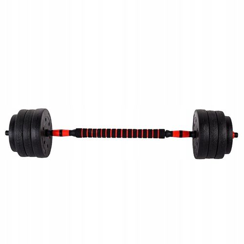 HANTLE BITUMICZNE REGULOWANE 2x20 KG+SZTANGA+UCHWYTY KETTLEBELL RP12-40 na Arena.pl