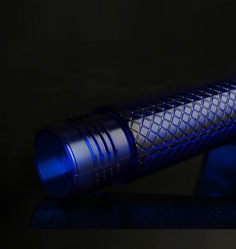 Butelka na wodę RESTEQ w kształcie młota Thora, butelka Mjolnir, niebieska na Arena.pl