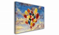 OBRAZ NA PŁÓTNIE 007 Balony 40x30cm