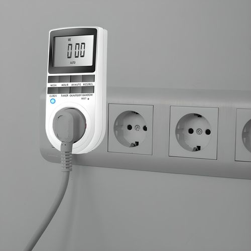 PROGRAMATOR CZASOWY WŁĄCZNIK WYŁĄCZNIK TIMER WYŚWIETLACZ LCD ZEGAR GNIAZDKO na Arena.pl