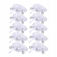 KORPUS Wobler SZCZUPAK SANDACZ OKOŃ do MALOWANIA 3cm 1.2g 10szt