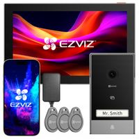 Wideodomofon WIFI Domofon FURTKA 7 cali Monitor EZVIZ CS-HP7 Aplikacja