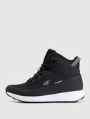 Buty trekkingowe 4F zimowe śniegowce Primaloft damskie Czarny 40