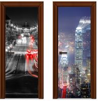 Naklejka samoprzylepna Okleina na Drzwi Szafę 3D