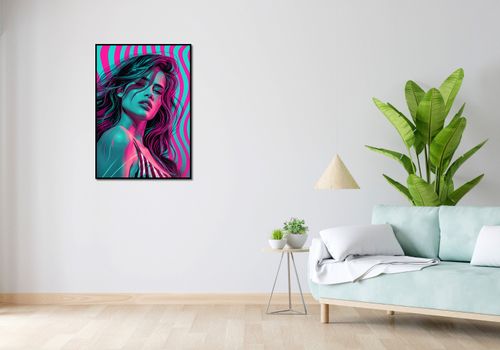Plakat 64x90cm Neonowy Wzrok na Arena.pl