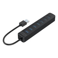 Hub USB Orico TWU3 7x Portów USB 3.0 Szybki Transfer Czarny