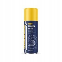 SMAR DO ŁAŃCUCHA MOTOCYKLOWEGO ROWEROWEGO ZĘBATEK MANNOL CHAIN LUBE 200ML