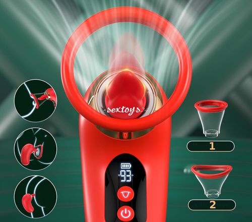 Wibrator Ssący Łechtaczkę Pochwę Piersi Z Językiem Aplikacja App Smartfon na Arena.pl