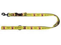 Przepinana smycz dla psa z mocnym szyciem - Dingo City Nie Dotykaj 3x220cm