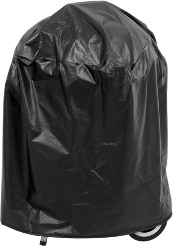 GRILL OGRODOWY WĘGLOWY RUSZT STALOWY OKRĄGŁY 41CM POKRYWA Z POKROWCEM LUND na Arena.pl