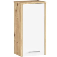 SZAFKA WISZĄCA ŁAZIENKA FIN W30 1D DĄB ARTISAN / BIAŁA
