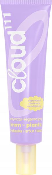 CLOUD111 KREMPIANKA DO TWARZY ODŻYWCZO-REGENERUJĄCA 40 ML zdjęcie 2