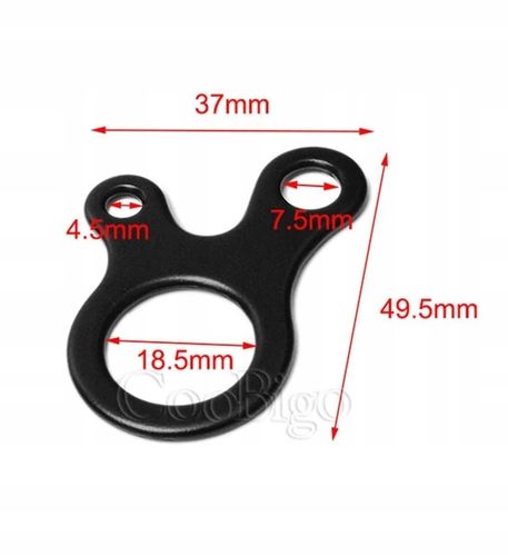 Hak Klamra do Liny Naciąg Namiotu na Biwak Na Pranie Do Lampy Kampera EDC na Arena.pl