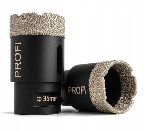 OTWORNICA DIAMENTOWA 35 mm KORONKA DO GRESU PŁYTEK WIERTŁO PROFI na Arena.pl