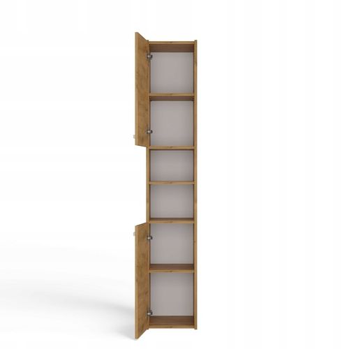 SZAFKA ŁAZIENKOWA S30 REGAŁ SŁUPEK 30CM DĄB ARTISAN na Arena.pl