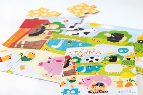 CzuCzu ALE PUZZLE FARMA 20 elementów na Arena.pl