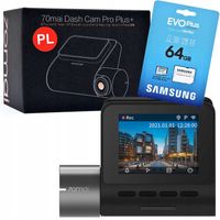 Wideorejestrator jazdy 70mai A500S + karta 64GB